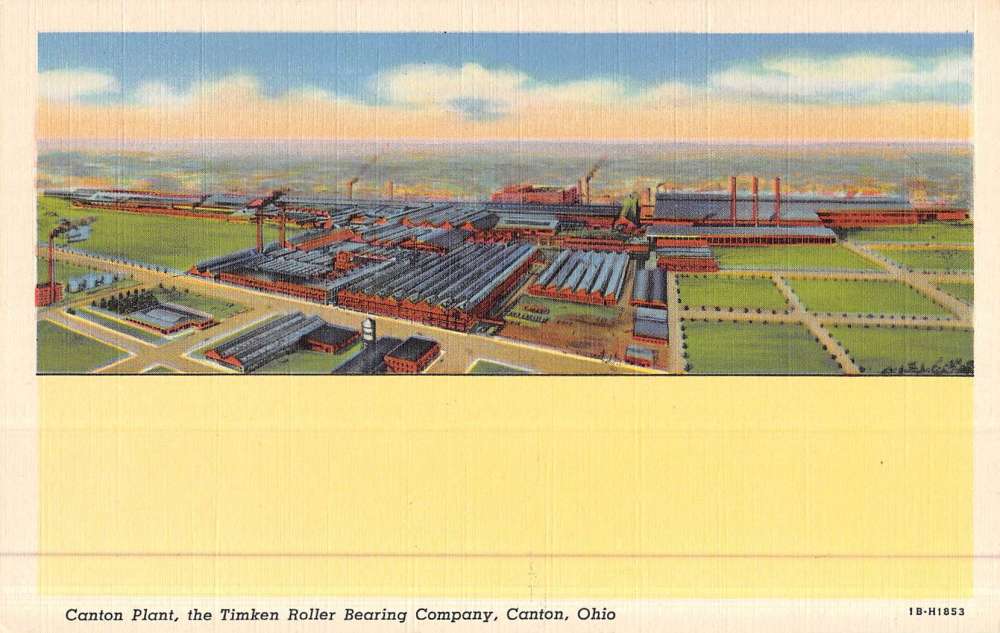 Canton Ohio Plant Timken Roller Bearing Co Antique Postcard K48450 | eBay