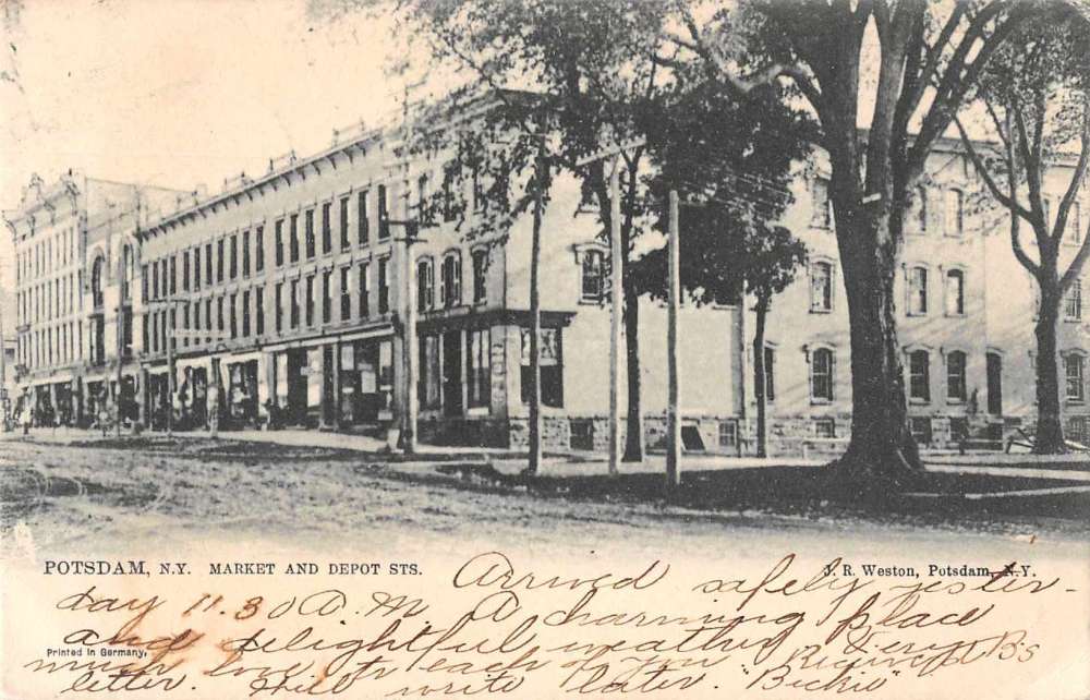 potsdam-new-york-market-and-depot-streets-antique-postcard-j73975-ebay