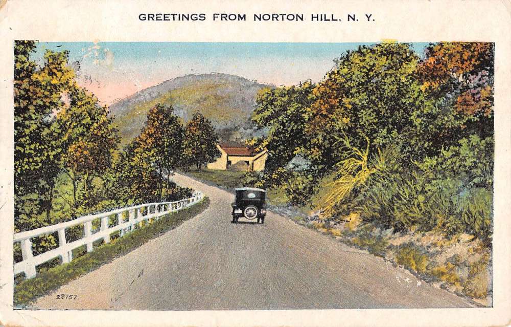 Norton Hill New York Scenic Roadway Greeting Antique Postcard K89229 | eBay