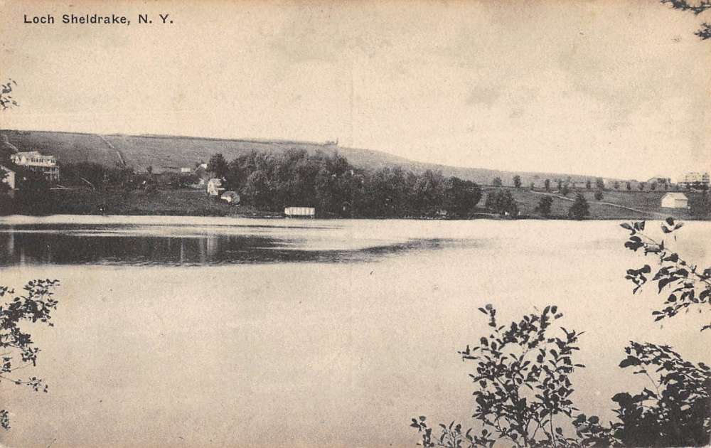 Loch Sheldrake New York Scenic Waterfront View Antique Postcard K101554 ...