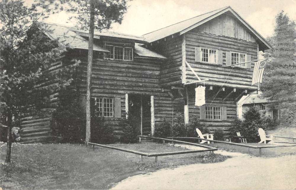 Raybrook New York Store Restaurant Pioneer Village Cabins Antique