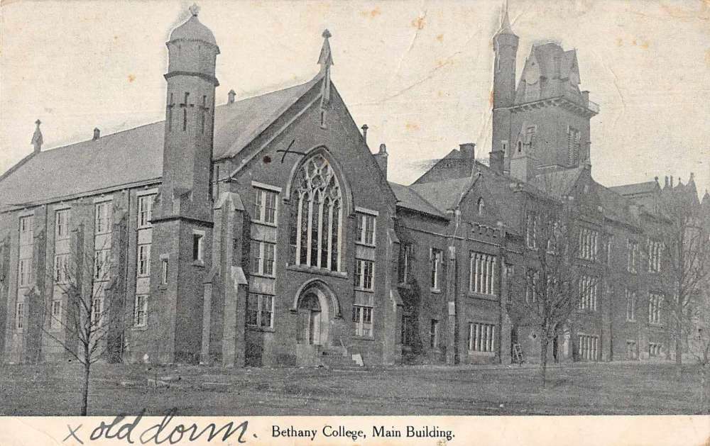 West Virginia Bethany College Main Building Vintage Postcard JF686503 ...