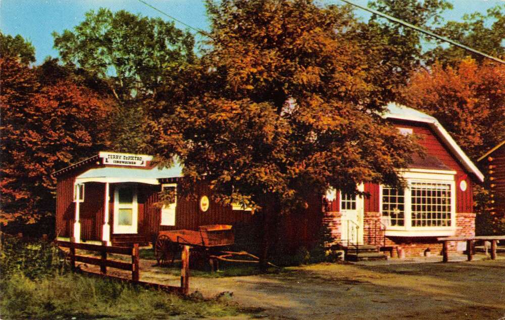 Rancocas Woods New Jersey Terry's Shoe Barn Vintage Postcard AA38519